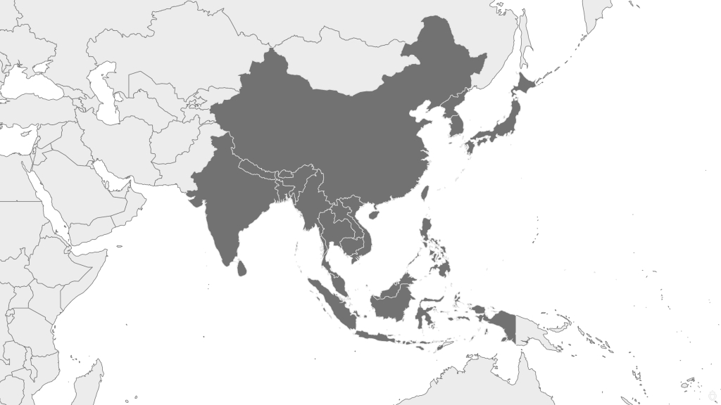 Map of Asia